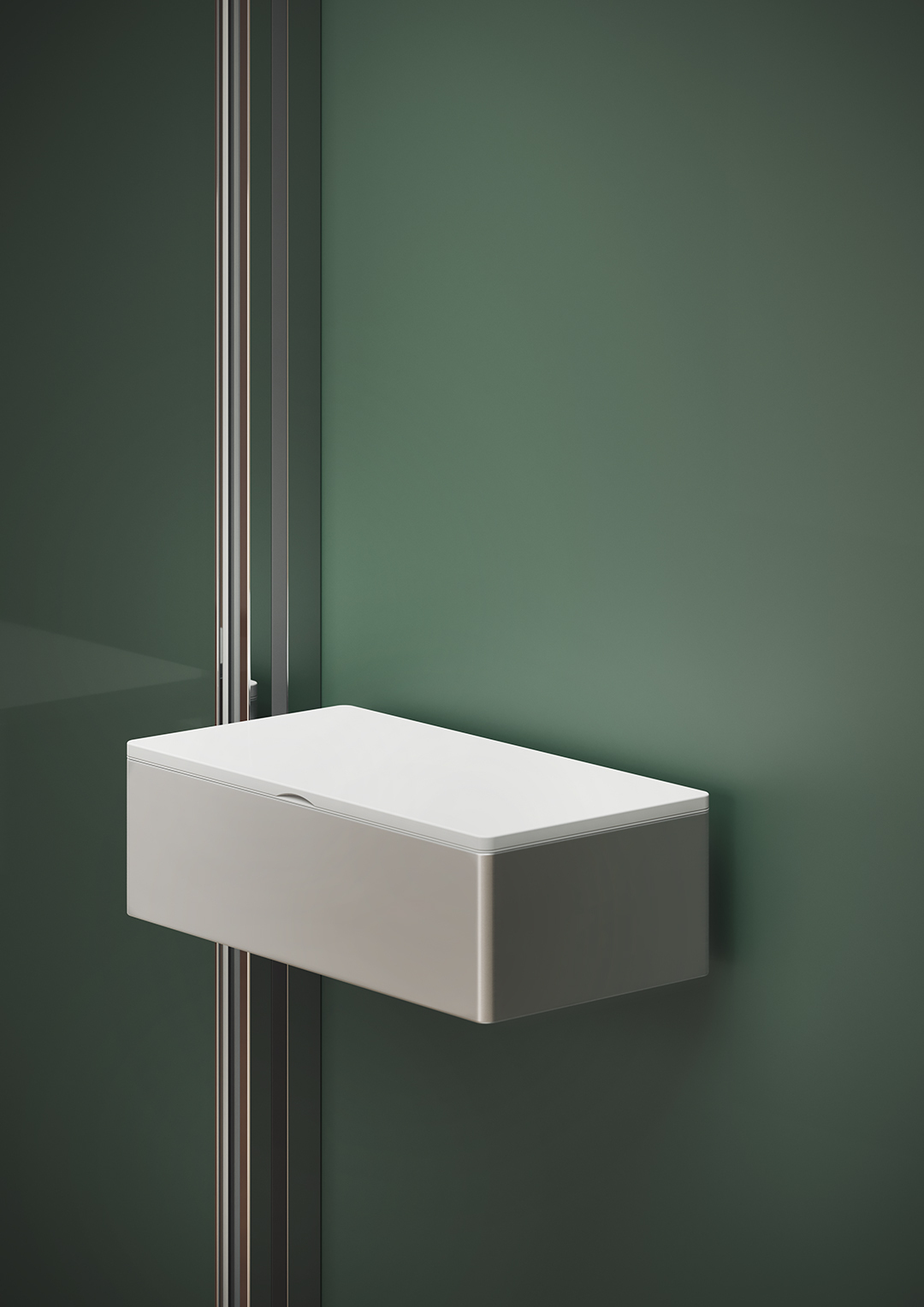 HÜPPE Vita pure Select+ Drybox, Zubehör für Organizer, für Vita pure Gleittüren, SL5201087