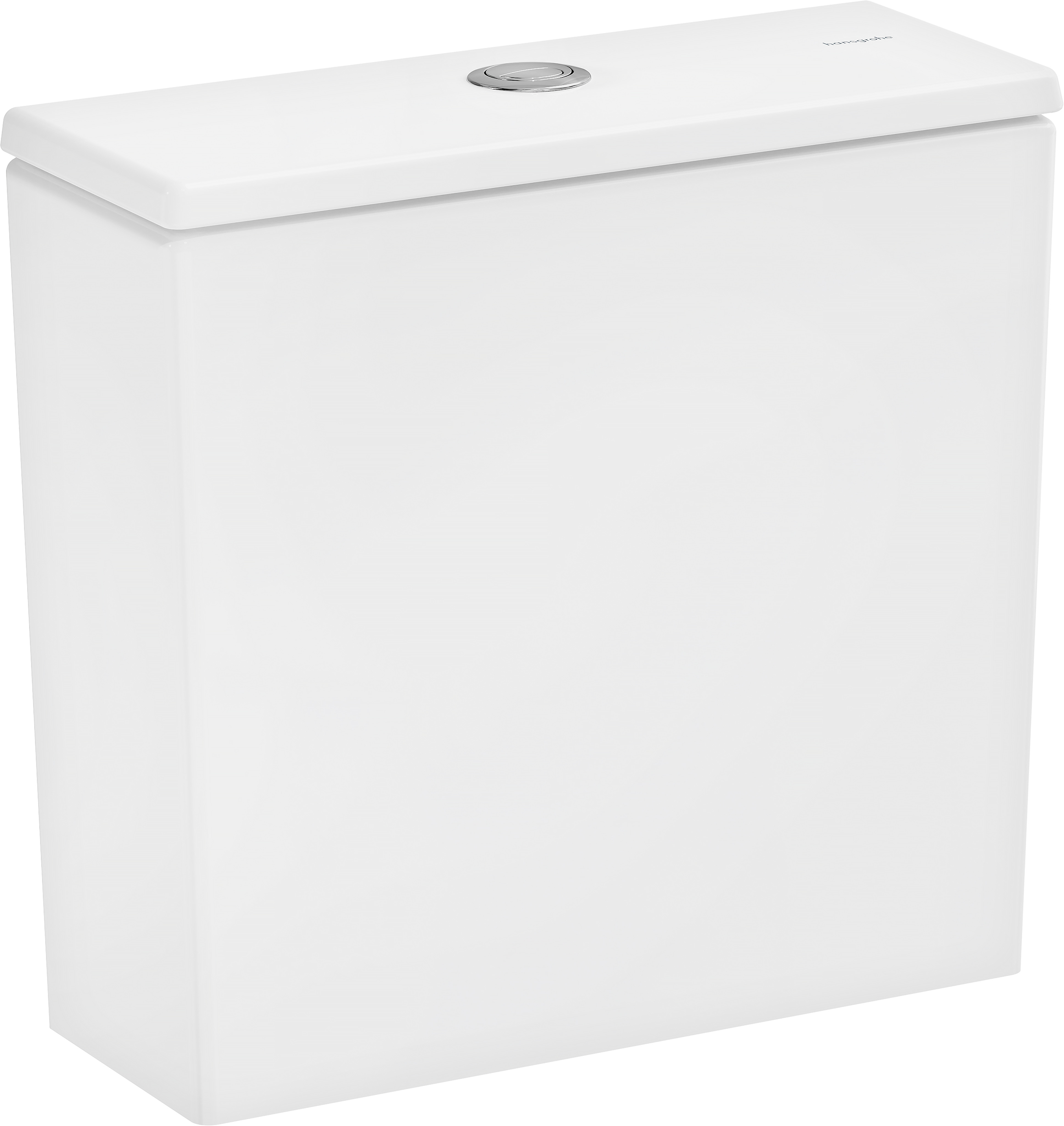 Hansgrohe Weiss Elupura Original Q Aufsatzspülkasten, Wasserzulauf Unten, 390X150x390mm, Weiß, 60141450