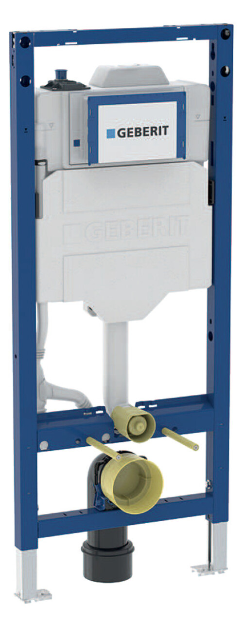 Geberit Duofix Element Für Wand-Wc, 120Cm, Mit Sigma Up-Spülkasten 12Cm, 1 Wasseranschluss, Mit Hygienespülung Hs50, 111.075.00.2
