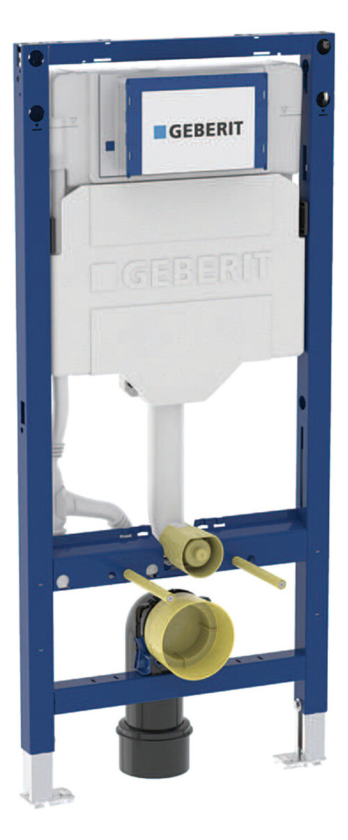 Geberit Duofix Element Für Wand-Wc, 112Cm, Mit Sigma Up-Spülkasten 12Cm, Wasseranschluss Hinten O. Oben Mittig, 111.300.00.6