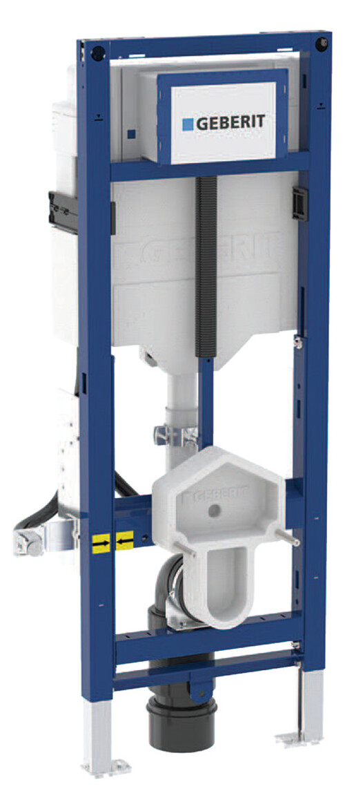 Geberit Duofix Element Für Wand-Wc, 112Cm, Mit Sigma Up-Spülkasten 12Cm, Barrierefrei, Wc Höhenverstellbar, 111.396.00.6