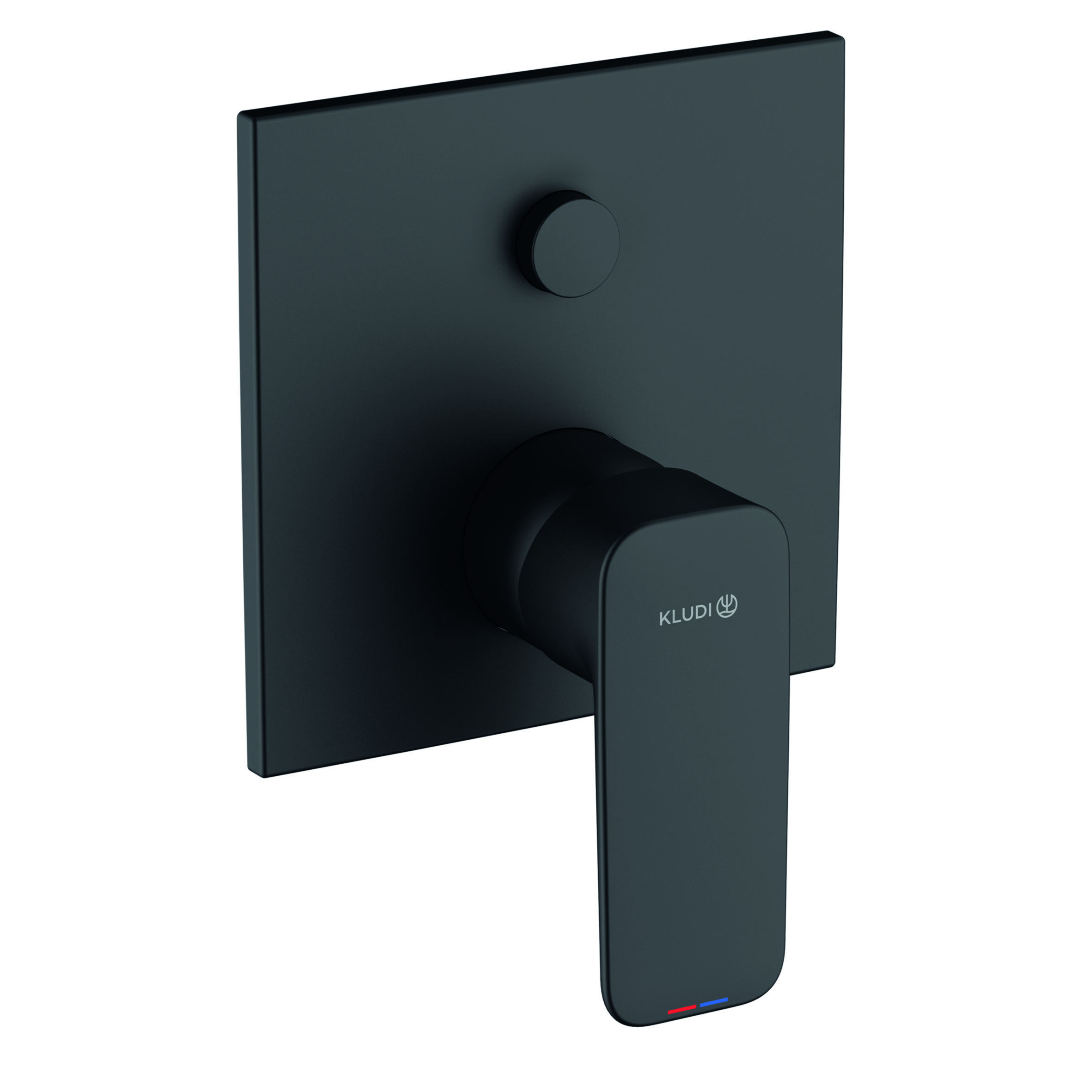 KLUDI PURE&STYLE Unterputz-Wannenfüll- und Brause-Einhandmischer, Druckumstellung PUSH&SWITCH, 407633975