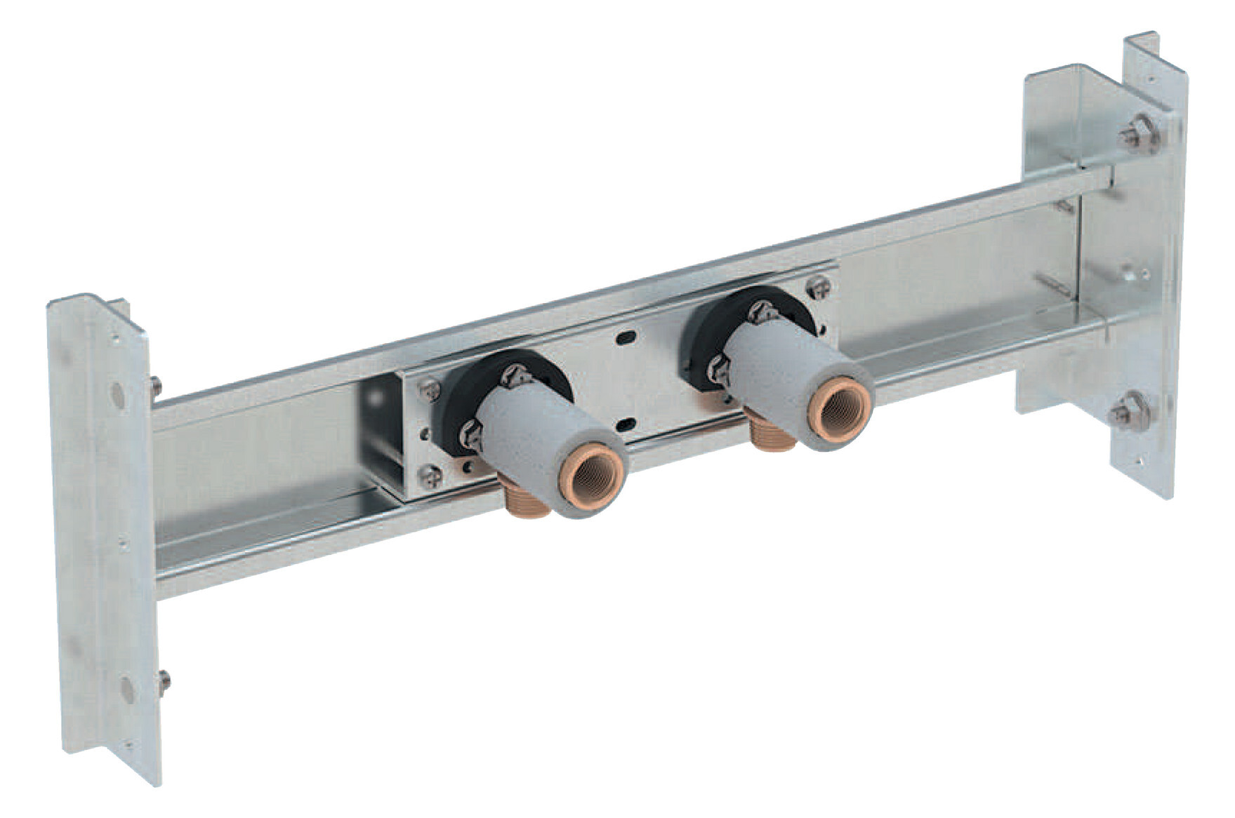 Geberit Duofix Traverse Für Ap-Wandarmatur, Variable Armaturenposition, 111.787.00.1