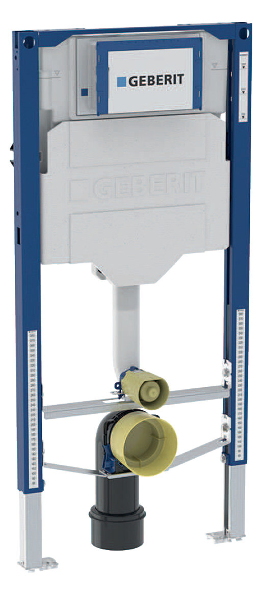Geberit Duofix Bambini Element Für Kinder-Stand-Wc, 97Cm, Mit Sigma Up-Spülkasten 12Cm, 111.922.00.6