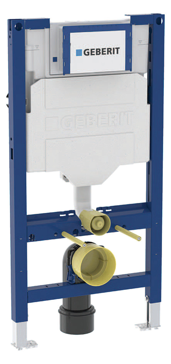 Geberit Duofix Bambini Element Für Kinder-Wand-Wc, 97Cm, Mit Sigma Up-Spülkasten 12Cm, 111.923.00.6