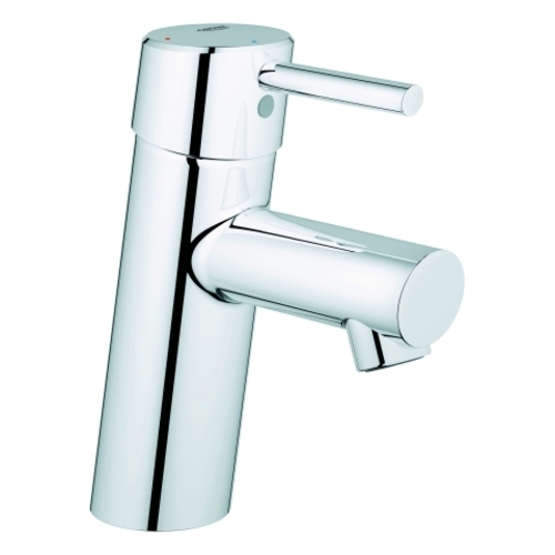 Grohe Concetto Einhand-Waschtischbatterie, S-Size, Energie-Spar-Funktion, Ausladung 101mm, ohne Ablaufgarnitur, chrom, 2338510E