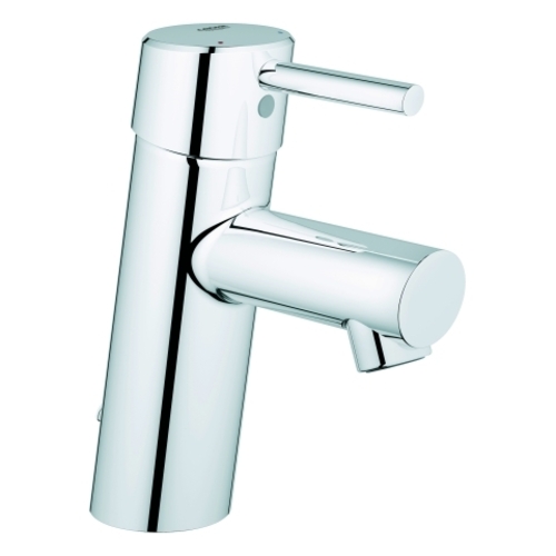 Grohe Concetto Einhand-Waschtischbatterie, S-Size, Energie-Spar-Funktion, Ausladung 101mm, versenkbare Kette, chrom, 3220610E