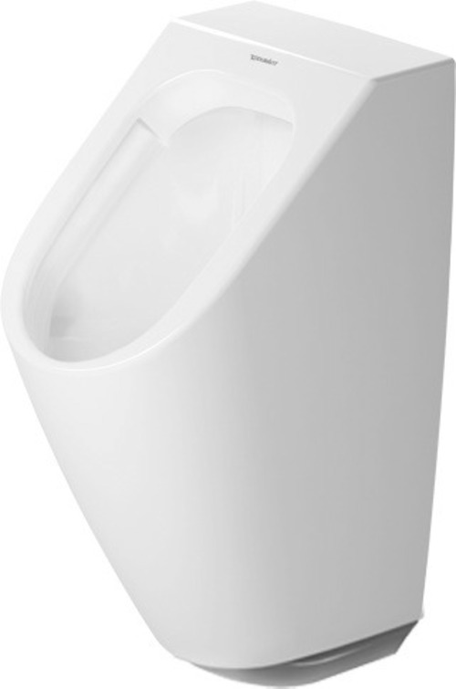 Duravit Weiss Me By Starck Urinal, Elektronik-Urinal Für Netzanschluss, Rimless, Ohne Fliege, Mit Steuerung, Weiß Hochglänzend Mit Durashield, 280931Aa93