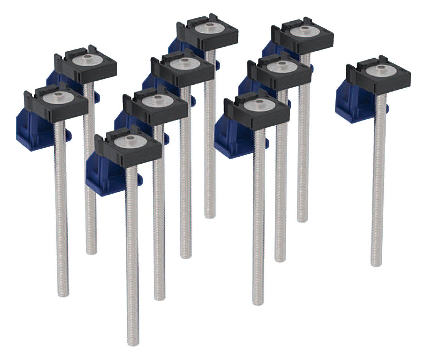 Geberit Duofix Set Fußverlängerungen Für Installationsrahmen, 10 Stück, Bis 25Cm, 551.582.00.1